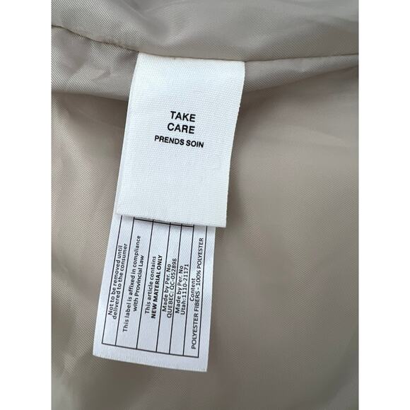 NWT AVEC LES FILLES Cable Knit Cropped Puffer Jacket (Womens: XL) - Picture 14 of 16